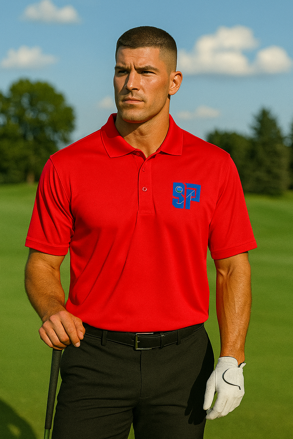 Unisex pique polo shirt