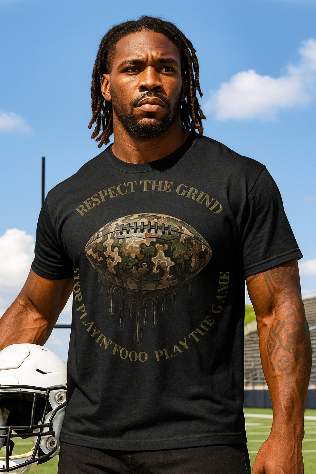 Men Football tee shirt