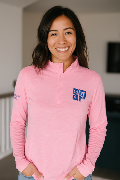 Long Sleeve Quarter zips for women