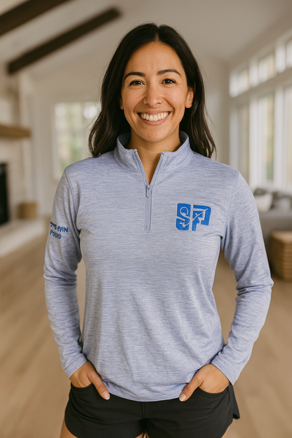 Long Sleeve Quarter zips for women